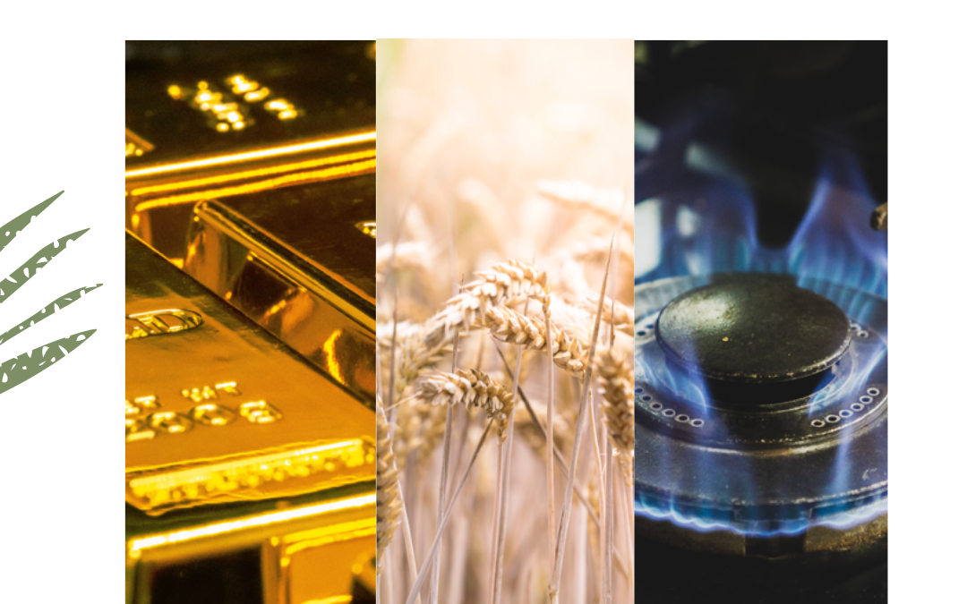 Why Gold, Wheat, and Natural Gas should be in your Commodity Portfolio